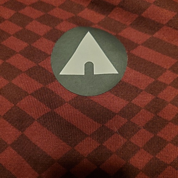 Airwalk Men's Graphic Pullover Hoodie Sweatshirt Size 2XL Dark Ox/Blood - Picture 3 of 5